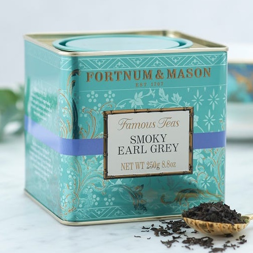 černý čaj SMOKY EARL GREY sypaný 250g 