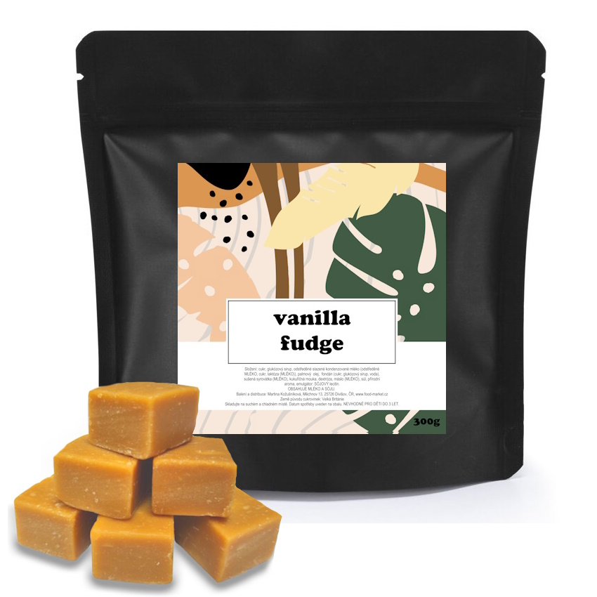 fudge vanilkový 300g