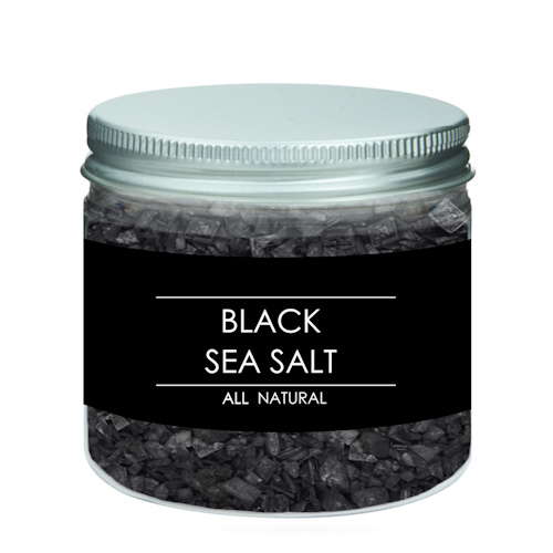 mořská sůl s aktivním uhlím BLACK SEA SALT 110g 