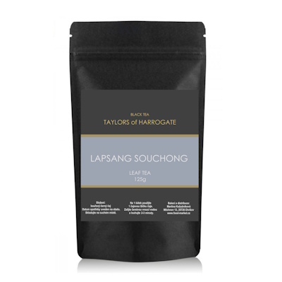 černý čaj LAPSANG SOUCHONG sypaný 125g