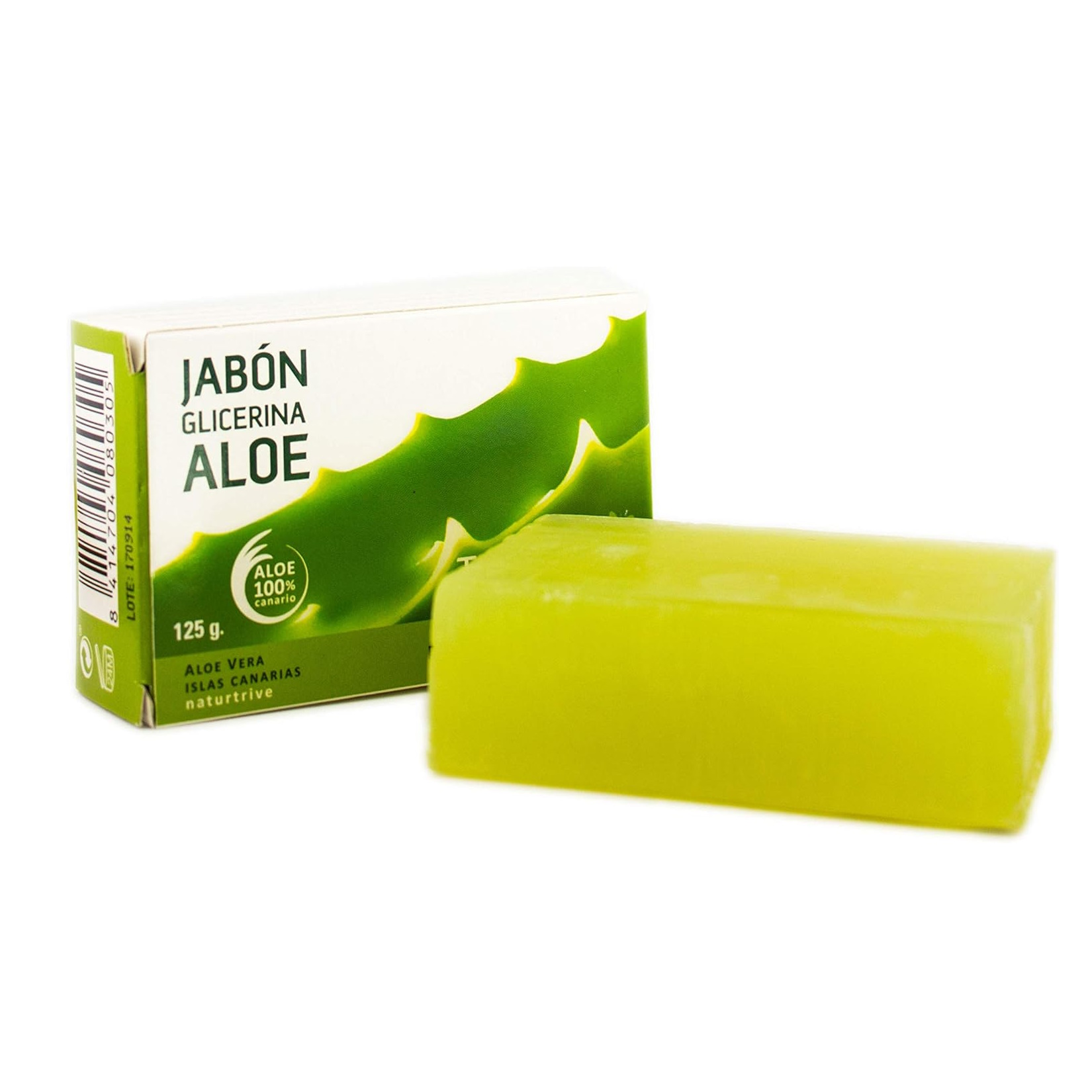 aloe vera glycerinové mýdlo 125g od Tabaibaloe