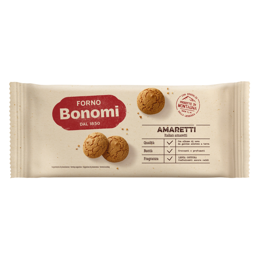 sušenky AMARETTI 200g od Bonomi