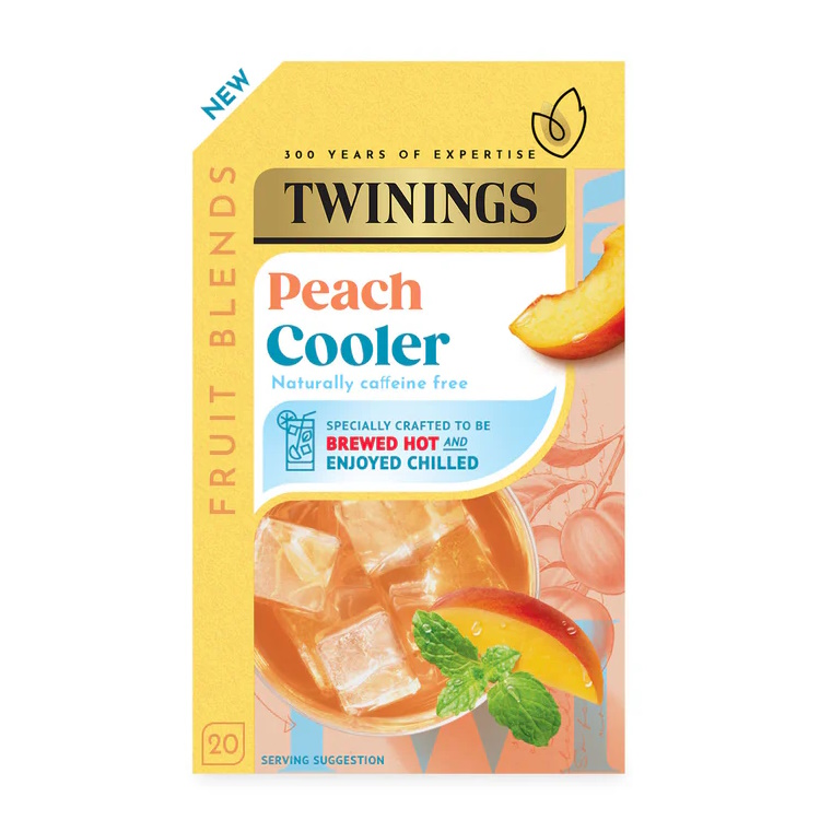 ovocný čaj PEACH COOLER (20 sáčků / 30g)