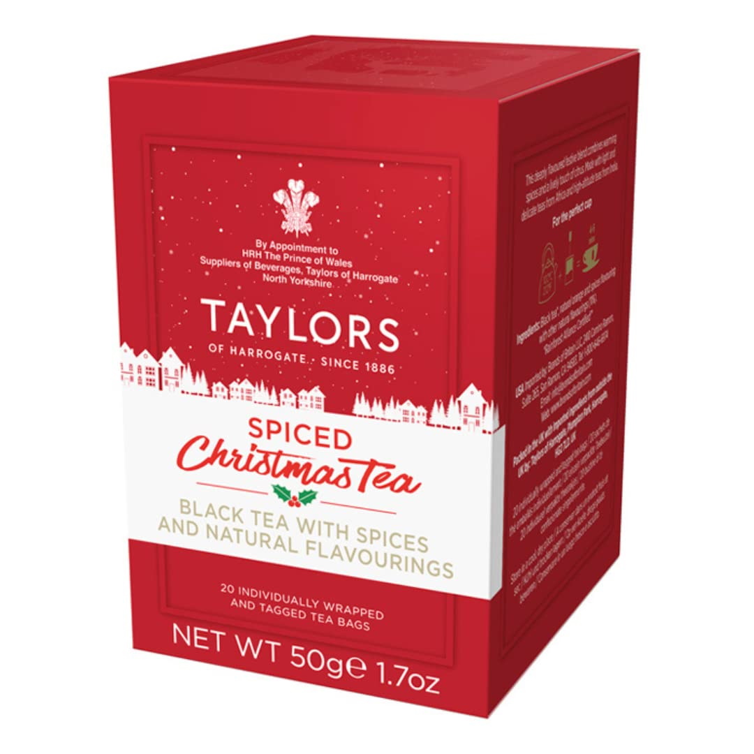 černý vánoční čaj SPICED CHRISTMAS TEA 20 sáčků