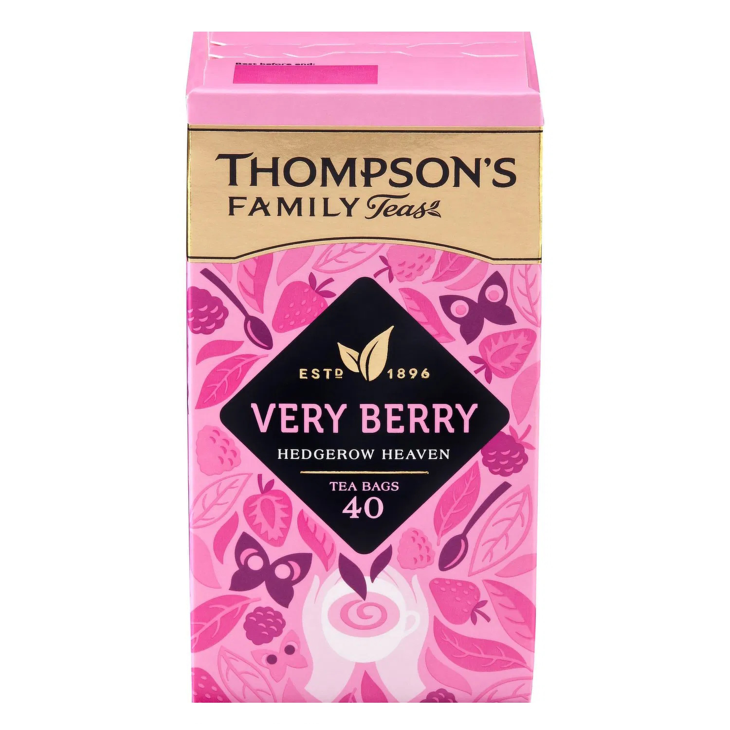 ovocný čaj VERRY BERRY (40 sáčků / 100g) od Thompson's