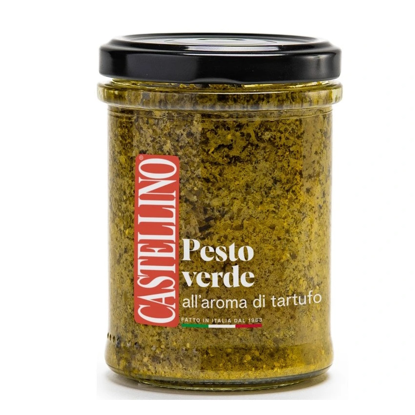 pesto bazalkové s příchutí lanýžů ORTOMIO 180g