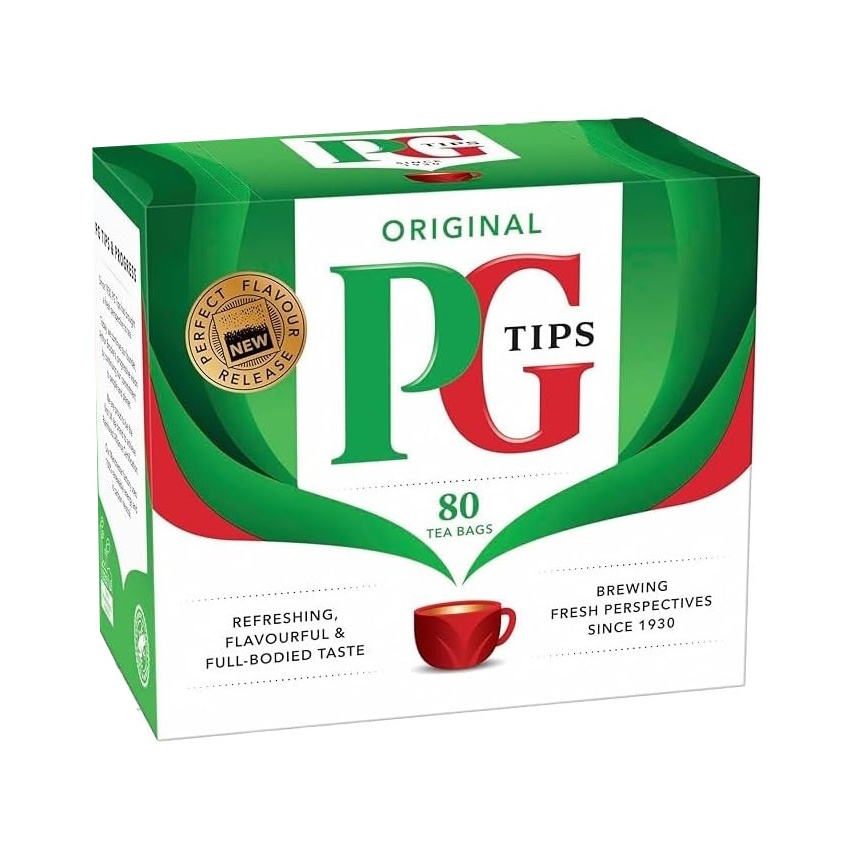 černý čaj 80 sáčků od PG TIPS 