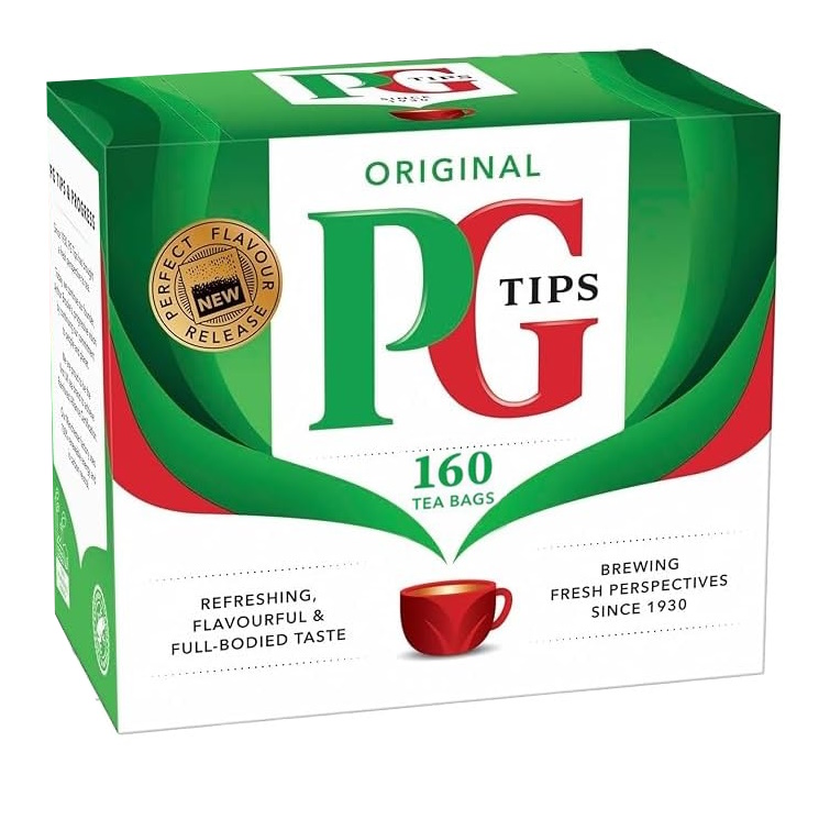 černý čaj 160 sáčků od PG TIPS 